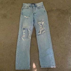 Aeropostale 90s Baggy Ripped Jeans
